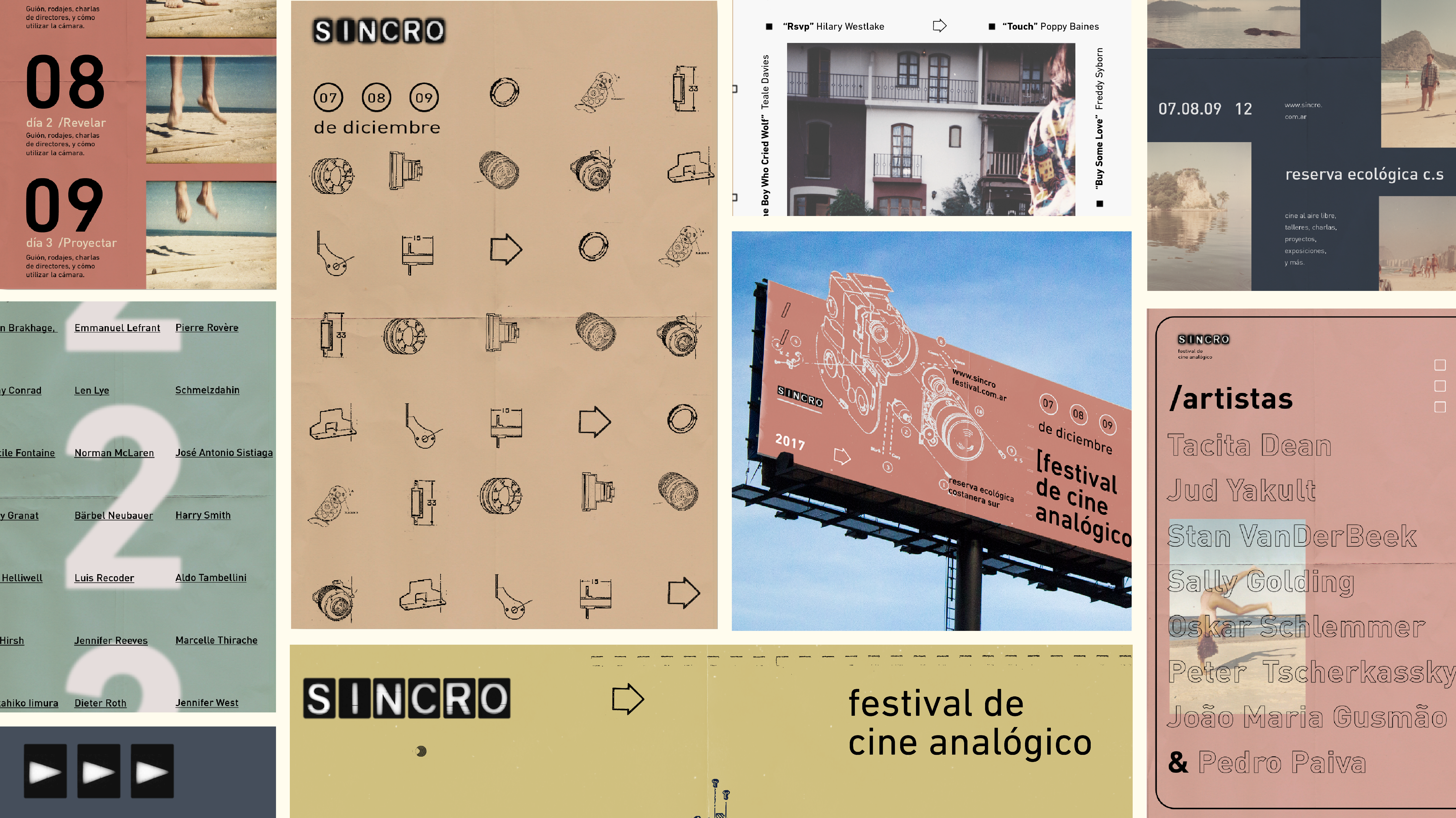 Directing a concept-led visual system for an analogue film festival. thumbnail